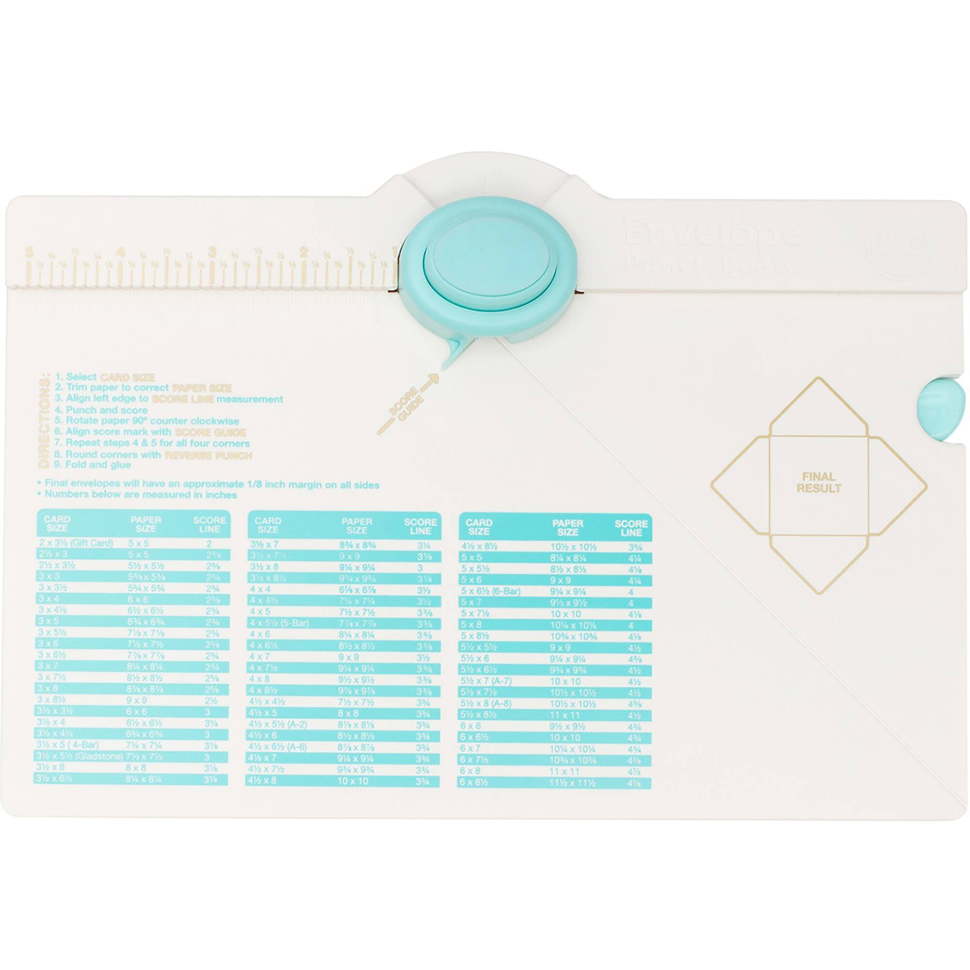 We R Memory Keepers® Envelope Punch Board